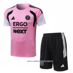 Chandal del Inter Miami 26-27 Manga Corta Rosa - Pantalon Corto