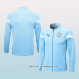 Chaqueta del Manchester City 22-23 Azul Claro