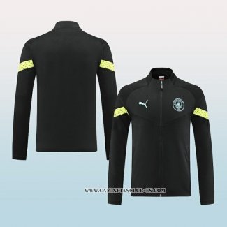 Chaqueta del Manchester City 22-23 Negro