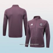 Chaqueta del Manchester United 25-26 Marron