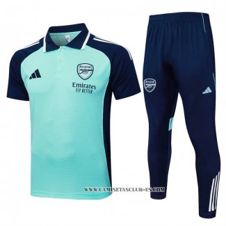 Conjunto Polo del Arsenal 25-26 Verde