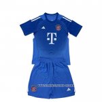 Camiseta Bayern Munich Portero Nino 25-26 Azul