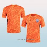 Camiseta Inglaterra Portero 2024 Naranja