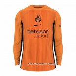 Camiseta Inter Milan Portero 25-26 Manga Larga Naranja