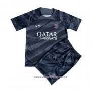 Camiseta Paris Saint-Germain Portero Nino 23-24 Negro