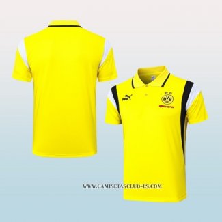 Camiseta Polo del Borussia Dortmund 23-24 Amarillo