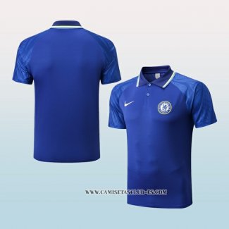 Camiseta Polo del Chelsea 22-23 Azul