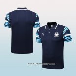 Camiseta Polo del Olympique Marsella 22-23 Azul Marino