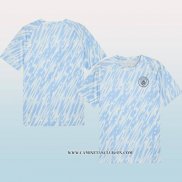 Camiseta Pre Partido del Manchester City 25-26 Azul