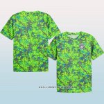 Camiseta Pre Partido del Manchester City 25-26 Verde