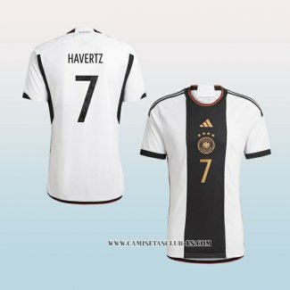 Camiseta Primera Alemania Jugador Havertz 2022