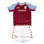 Camiseta Primera Aston Villa Nino 21-22