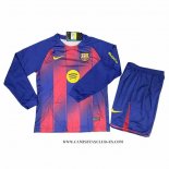 Camiseta Primera Barcelona Nino 25-26 Manga Larga
