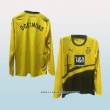 Camiseta Primera Borussia Dortmund 23-24 Manga Larga
