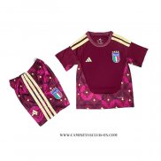 Camiseta Primera Italia Portero Nino 2026
