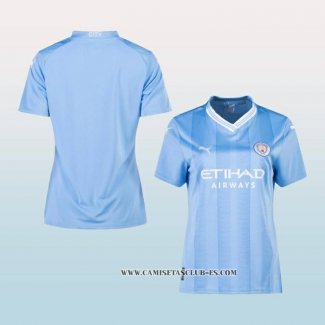 Camiseta Primera Manchester City Mujer 23-24