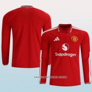 Camiseta Primera Manchester United 26-27 Manga Larga