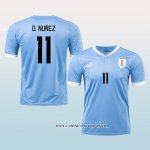 Camiseta Primera Uruguay Jugador D.Nunez 2022