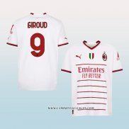 Camiseta Segunda AC Milan Jugador Giroud 22-23