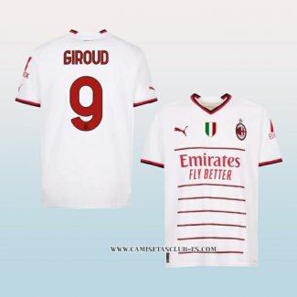 Camiseta Segunda AC Milan Jugador Giroud 22-23