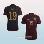 Camiseta Segunda Alemania Jugador Sane 2022
