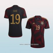 Camiseta Segunda Alemania Jugador Sane 2022