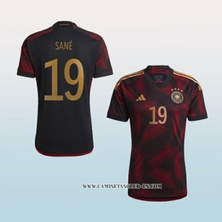 Camiseta Segunda Alemania Jugador Sane 2022