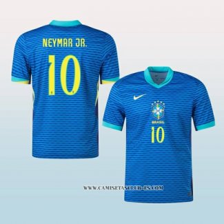 Camiseta Segunda Brasil Jugador Neymar JR. 2024