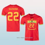 Camiseta Segunda Ghana Jugador Sulemana 2022