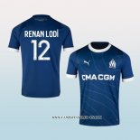 Camiseta Segunda Olympique Marsella Jugador Renan Lodi 23-24