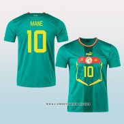 Camiseta Segunda Senegal Jugador Mane 2022