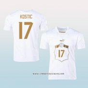 Camiseta Segunda Serbia Jugador Kostic 2022