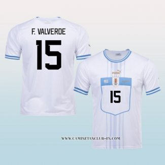 Camiseta Segunda Uruguay Jugador F.Valverde 2022