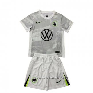 Camiseta Segunda Wolfsburg Nino 25-26
