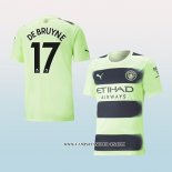 Camiseta Tercera Manchester City Jugador De Bruyne 22-23