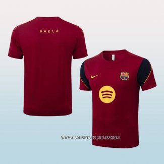 Camiseta de Entrenamiento Barcelona 26-27 Rojo