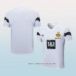 Camiseta de Entrenamiento Borussia Dortmund 22-23 Blanco