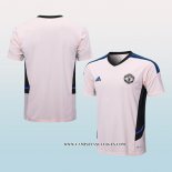 Camiseta de Entrenamiento Manchester United 22-23 Rosa