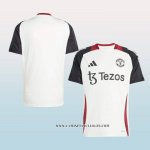Camiseta de Entrenamiento Manchester United 24-25 Blanco