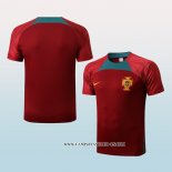 Camiseta de Entrenamiento Portugal 22-23 Rojo