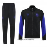 Chandal de Chaqueta del Barcelona Nino 25-26 Negro