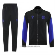 Chandal de Chaqueta del Barcelona Nino 25-26 Negro