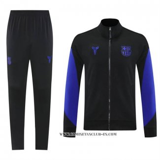 Chandal de Chaqueta del Barcelona Nino 25-26 Negro
