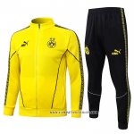 Chandal de Chaqueta del Borussia Dortmund Nino 25-26 Amarillo