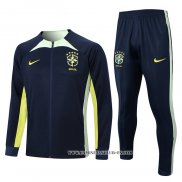 Chandal de Chaqueta del Brasil 22-23 Azul