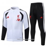 Chandal de Chaqueta del Liverpool 26-27 Blanco