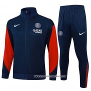 Chandal de Chaqueta del Paris Saint-Germain Nino 25-26 Azul Rojo