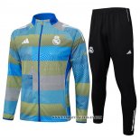 Chandal de Chaqueta del Real Madrid 25-26 Azul Verde