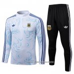 Chandal de Sudadera del Argentina Nino 26-27 Blanco