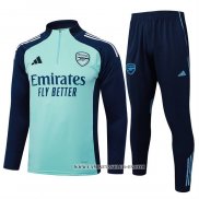 Chandal de Sudadera del Arsenal Nino 25-26 Verde